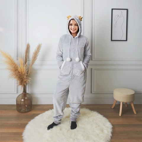 Kombinezon Onesie Sowa szara rozmiar M Kombinezon Onesie Sowa szara rozmiar M