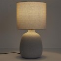 Lampa stołowa Amani ceramiczna szara jasna