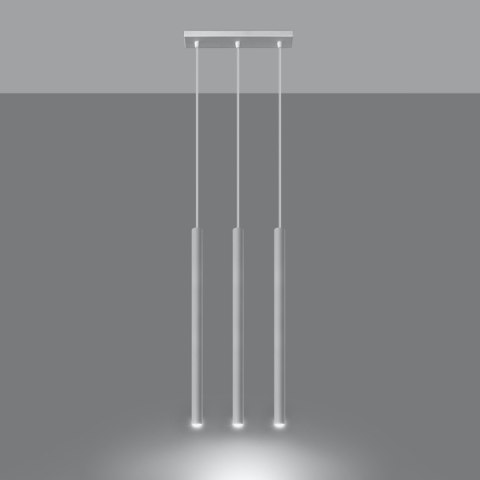 Lampa wisząca PASTELO 3 biała Lampa wisząca PASTELO 3 biała