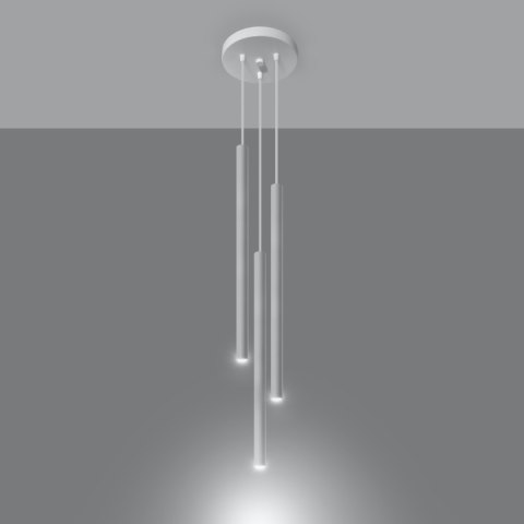 Lampa wisząca PASTELO 3P biała Lampa wisząca PASTELO 3P biała