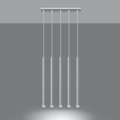 Lampa wisząca PASTELO 5 biała Lampa wisząca PASTELO 5 biała