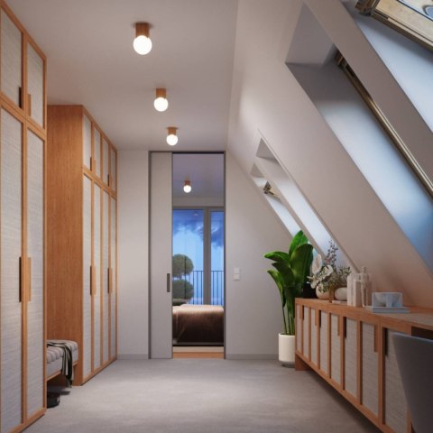 PLAFON LAMPA SUFITOWA AURA DREWNO SZKŁO KULA G9, BIAŁA, SKANDYNAWSKA, SALON