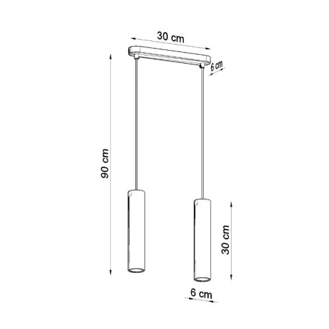 Lampa wisząca LUVO 2 Lampa wisząca LUVO 2