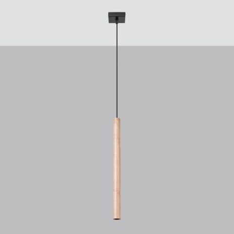 Lampa wisząca PASTELO 1 drewno Lampa wisząca PASTELO 1 drewno