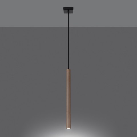 Lampa wisząca PASTELO 1 drewno Lampa wisząca PASTELO 1 drewno