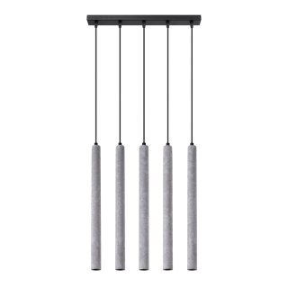 Lampa wisząca PASTELO 5L beton