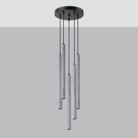 Lampa wisząca PASTELO 5P beton Lampa wisząca PASTELO 5P beton