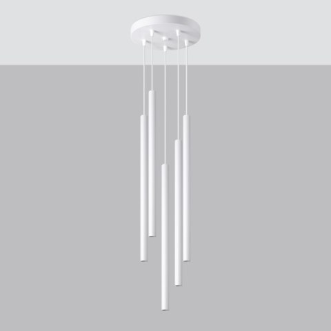 Lampa wisząca PASTELO 5P biała Lampa wisząca PASTELO 5P biała