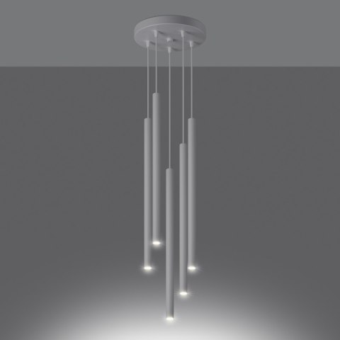 Lampa wisząca PASTELO 5P biała Lampa wisząca PASTELO 5P biała