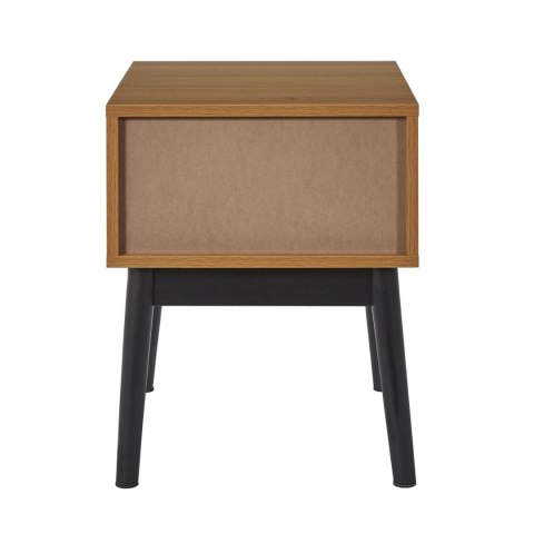 SKANDYNAWSKA SZAFKA NOCNA RETRO, JODEŁKA, DĄB, Z SZUFLADĄ, NATURALNA 40 CM SKANDYNAWSKA SZAFKA NOCNA RETRO, JODEŁKA, DĄB, Z SZUFLADĄ, NATURALNA 40 CM