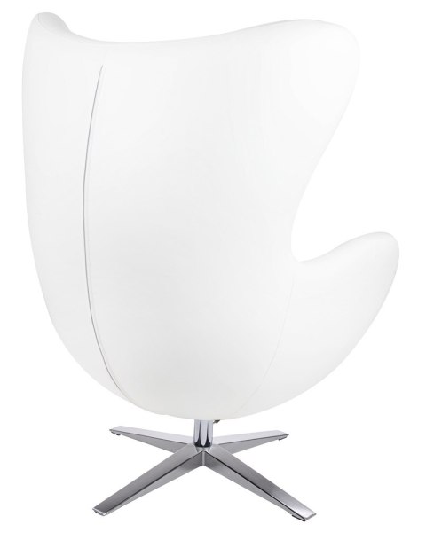 FOTEL EGG, JAJO, BIAŁY, OBROTOWY, METAL, DO SALONU, NOWOCZESNY, EKOSKÓRA FOTEL EGG, JAJO, BIAŁY, OBROTOWY, METAL, DO SALONU, NOWOCZESNY, EKOSKÓRA