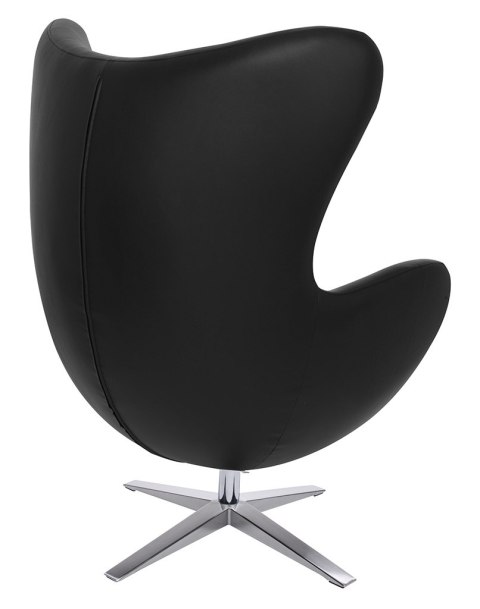 FOTEL EGG, JAJO, CZARNY, OBROTOWY, METAL, DO SALONU, NOWOCZESNY, EKOSKÓRA FOTEL EGG, JAJO, CZARNY, OBROTOWY, METAL, DO SALONU, NOWOCZESNY, EKOSKÓRA