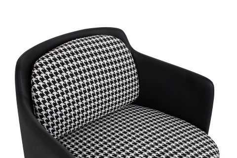 ELEGANCKI FOTEL GLAMOUR, PEPITKA, ZŁOTY METAL, DO SALONU, WYPOCZYNKOWY ELEGANCKI FOTEL GLAMOUR, PEPITKA, ZŁOTY METAL, DO SALONU, WYPOCZYNKOWY