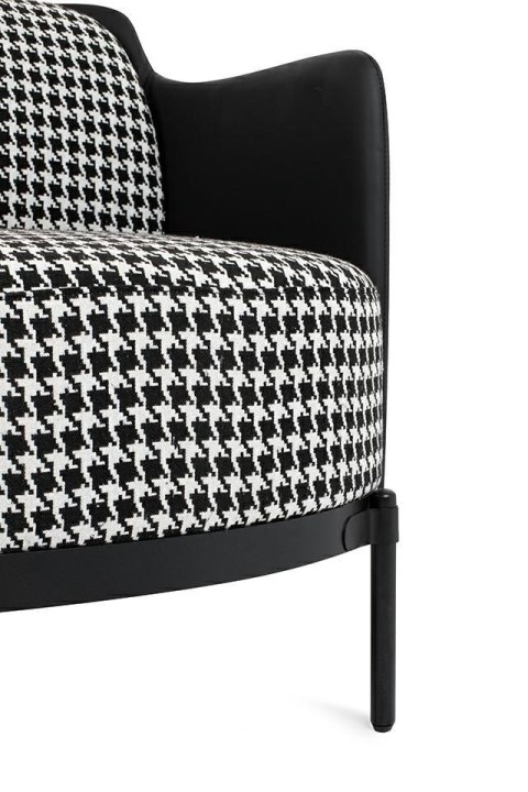 ELEGANCKI FOTEL GLAMOUR, PEPITKA, ZŁOTY METAL, DO SALONU, WYPOCZYNKOWY ELEGANCKI FOTEL GLAMOUR, PEPITKA, ZŁOTY METAL, DO SALONU, WYPOCZYNKOWY