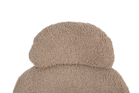 FOTEL BUJANY TEDDY, PLUSZAK, BEŻOWY, NA PŁOZACH, DO SALONU, WYPOCZYNKOWY FOTEL BUJANY TEDDY, PLUSZAK, BEŻOWY, NA PŁOZACH, DO SALONU, WYPOCZYNKOWY