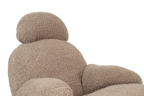 FOTEL BUJANY TEDDY, PLUSZAK, BEŻOWY, NA PŁOZACH, DO SALONU, WYPOCZYNKOWY FOTEL BUJANY TEDDY, PLUSZAK, BEŻOWY, NA PŁOZACH, DO SALONU, WYPOCZYNKOWY