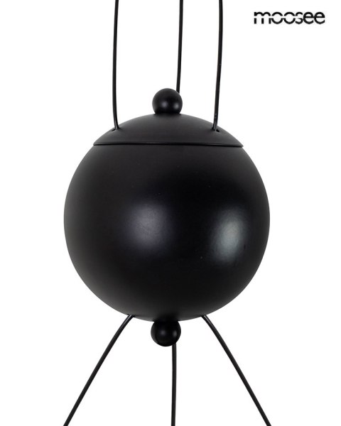 MOOSEE lampa wisząca OCTO 3 czarna