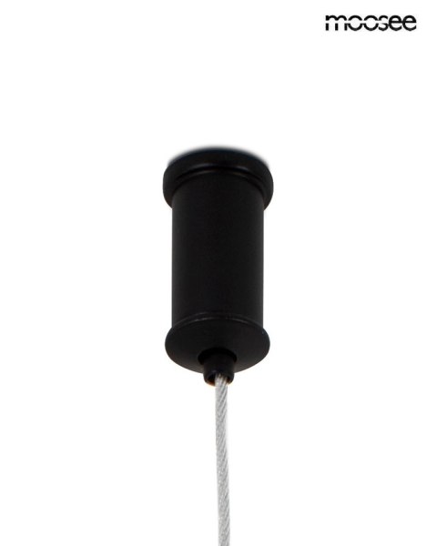 MOOSEE lampa wisząca OCTO 3 czarna