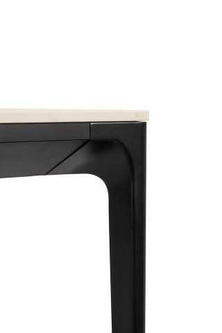 STÓŁ MINIMA 140X80, BIAŁY MARMUR, CERAMIKA, DO JADALNI, KUCHNI, LOFT, SLIM