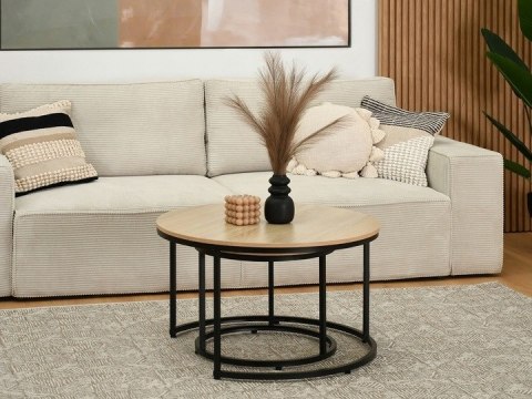 ZESTAW 2 STOLIKÓW Z PAPIERU