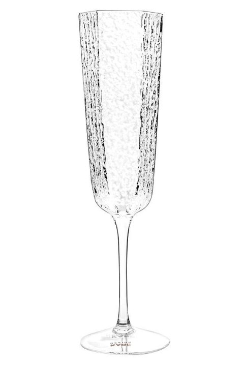 KIELISZKI DO SZAMPANA SCINTILLA KARE DESIGN, KOMPLET 4 SZT, 250ML, SZKŁO