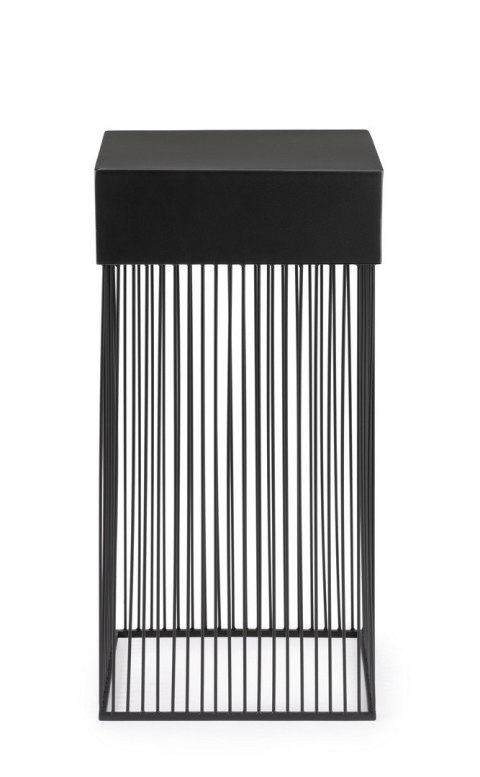 KWADRATOWY CZARNY STOLIK KAWOWY MILAN, 30 CM, GLAMOUR LOFT DO SALONU, METAL KWADRATOWY CZARNY STOLIK KAWOWY MILAN, 30 CM, GLAMOUR LOFT DO SALONU, METAL
