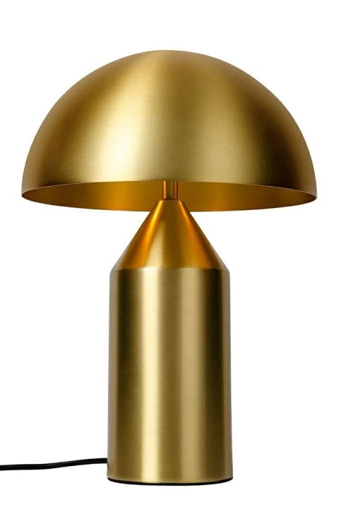 LAMPA BIURKOWA AURELIA, ZŁOTA, MOSIĄDZ, GRZYBEK, METALOWA, ELEGANCKA, LOFT