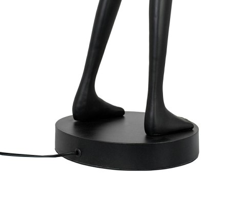 LAMPA STOŁOWA MOOSEE FIGURA, CZARNA, DESIGN, NOWOCZESNA, POSTAĆ, 3XG9, 83CM