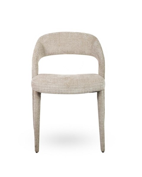 TAPICEROWANE BEŻOWE KRZESŁO DO SALONU - TERRA, ELEGANCKIE, SOLIDNE TAPICEROWANE BEŻOWE KRZESŁO DO SALONU - TERRA, ELEGANCKIE, SOLIDNE