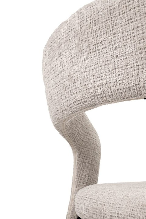 TAPICEROWANE BEŻOWE KRZESŁO DO SALONU - TERRA, ELEGANCKIE, SOLIDNE TAPICEROWANE BEŻOWE KRZESŁO DO SALONU - TERRA, ELEGANCKIE, SOLIDNE