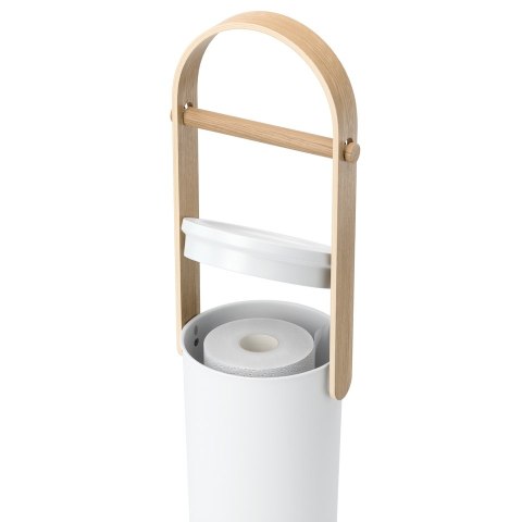 UMBRA stojak na papier toaletowy BELLWOOD biały/naturalny