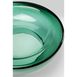 MISA DEKORACYJNA LUMINOS KARE DESIGN, ZIELONA, SZKLANA, GLAMOUR, 32 CM