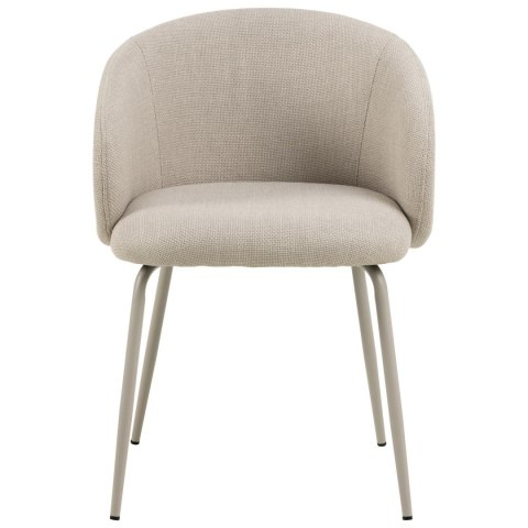 Krzesło Eleonor beżowe Basel 24 beżowa podstawa