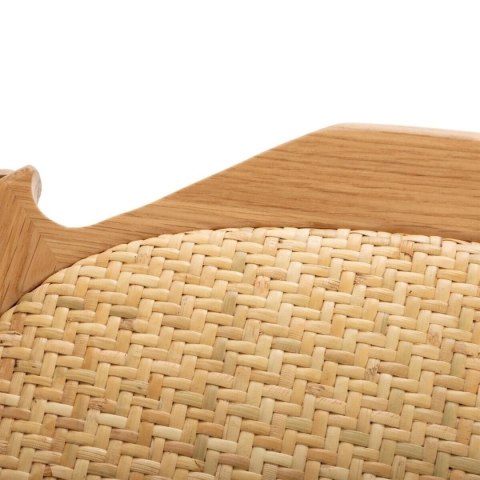 RUSTYKALNE KRZESŁO VINTAGE, LITE DREWNO, BUK, RATTAN, ELEGANCKIE DO JADALNI