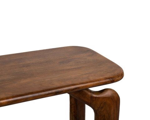 KONSOLA OREGON, CIEMNA BRĄZOWA, LITE DREWNO, DO SALONU, ELEGANCKA 120 CM KONSOLA OREGON, CIEMNA BRĄZOWA, LITE DREWNO, DO SALONU, ELEGANCKA 120 CM