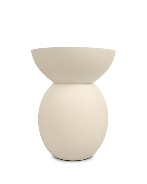 OKRĄGŁY BEŻOWY STOLIK KAWOWY, DO SALONU, MAŁY, ELEGANCKI, PROSTY, 40 CM OKRĄGŁY BEŻOWY STOLIK KAWOWY, DO SALONU, MAŁY, ELEGANCKI, PROSTY, 40 CM