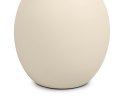 OKRĄGŁY BEŻOWY STOLIK KAWOWY, DO SALONU, MAŁY, ELEGANCKI, PROSTY, 40 CM
