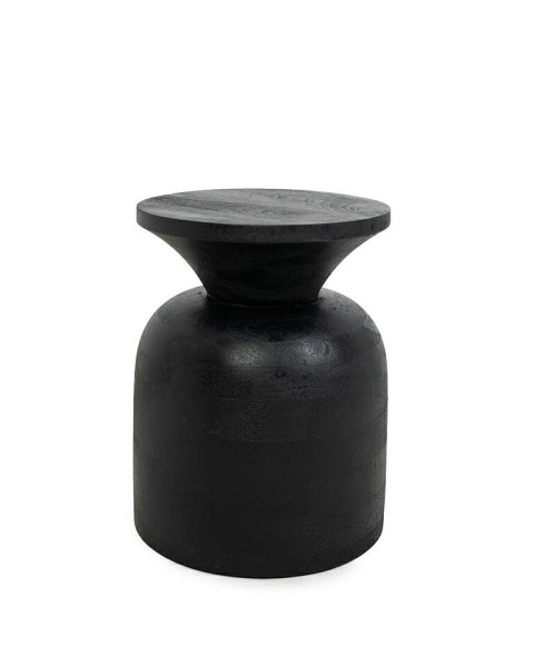 OKRĄGŁY CZARNY STOLIK KAWOWY, DO SALONU, MAŁY, ELEGANCKI, GLAMOUR, 35 CM OKRĄGŁY CZARNY STOLIK KAWOWY, DO SALONU, MAŁY, ELEGANCKI, GLAMOUR, 35 CM