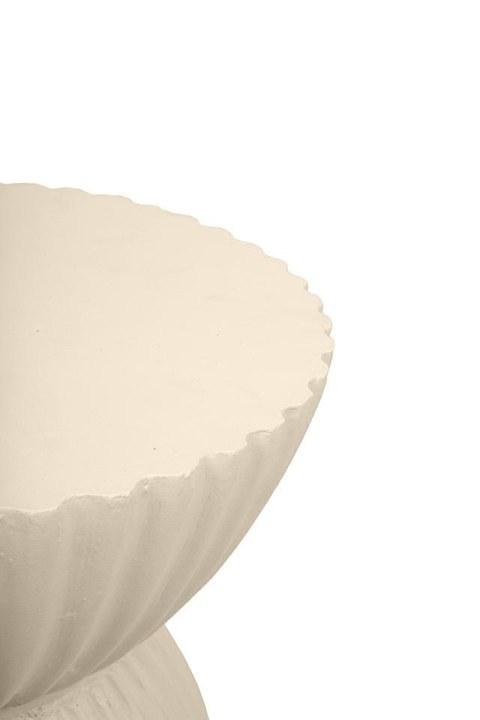 ELEGANCKI OKRĄGŁY STOLIK GLAMOUR - VENICE, BEŻOWY, DO SALONU, DREWNO, 36 CM ELEGANCKI OKRĄGŁY STOLIK GLAMOUR - VENICE, BEŻOWY, DO SALONU, DREWNO, 36 CM