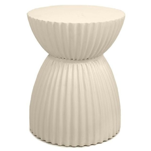 ELEGANCKI OKRĄGŁY STOLIK GLAMOUR - VENICE, BEŻOWY, DO SALONU, DREWNO, 36 CM ELEGANCKI OKRĄGŁY STOLIK GLAMOUR - VENICE, BEŻOWY, DO SALONU, DREWNO, 36 CM