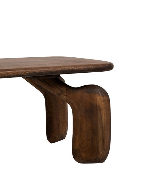 STOLIK KAWOWY OREGON, CIEMNY BRĄZOWY, DREWNO, DO SALONU, ELEGANCKI 120 CM STOLIK KAWOWY OREGON, CIEMNY BRĄZOWY, DREWNO, DO SALONU, ELEGANCKI 120 CM