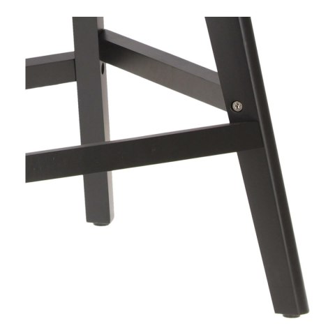 Stołek barowy Norden wood black low PP ciemny szary Stołek barowy Norden wood black low PP ciemny szary