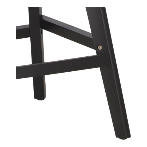 Stołek barowy Norden wood black low PP szary Stołek barowy Norden wood black low PP szary