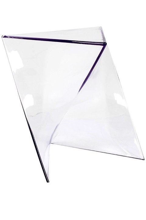 PRZEZROCZYSTY TRÓJKĄTNY STOLIK Z, MAŁY, DO SALONU, POKOJU, NA BALKON, 40 CM PRZEZROCZYSTY TRÓJKĄTNY STOLIK Z, MAŁY, DO SALONU, POKOJU, NA BALKON, 40 CM