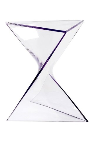 STOLIK KAWOWY LUCENT, PRZEZROCZYSTY, DO SALONU, LOFT, TRANSPARENTNY, LAWA