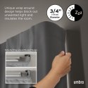 UMBRA karnisz TWILIGHT 168 - 365 cm czarny mat