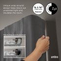 UMBRA karnisz TWILIGHT DOUBLE 168 - 365 cm czarny mat