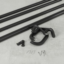 UMBRA karnisz TWILIGHT DOUBLE 76 - 213 cm czarny mat