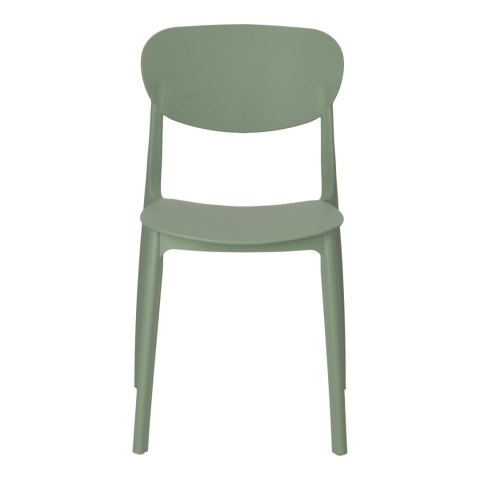 ZIELONE KRZESŁO FLORA, DO OGRODU, DO KUCHNI, WYTRZYMAŁE, NOWOCZESNE, LEKKIE