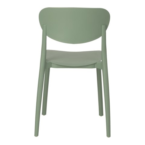 ZIELONE KRZESŁO FLORA, DO OGRODU, DO KUCHNI, WYTRZYMAŁE, NOWOCZESNE, LEKKIE